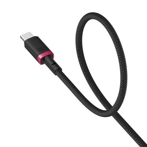 Kabel Baseus Dura Typ C-Typ C 100W 2m (czerwono-czarny)