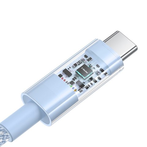 Kabel Baseus Gem Typ C-Typ C 100W 2m (niebieski) Kabel Baseus Gem Typ C-Typ C 100W 2m (niebieski)