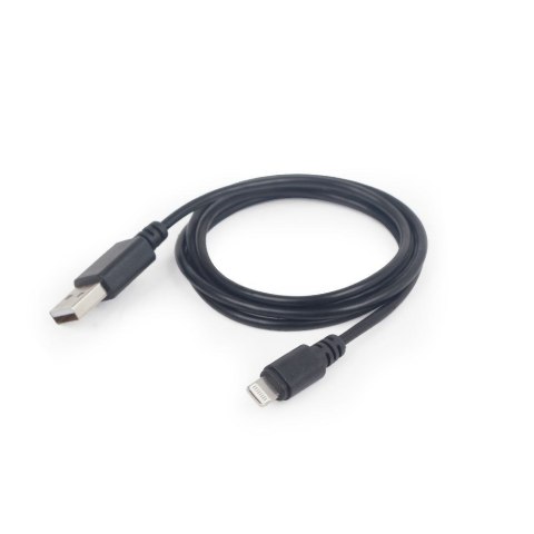 Kabel GEMBIRD CC-USB2-AMLM-1M (USB 2.0 M - Lightning M; 1m; kolor czarny) Kabel GEMBIRD CC-USB2-AMLM-1M (USB 2.0 M - Lightning M; 1m; kolor czarny)