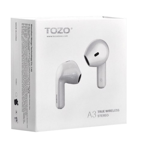 Słuchawki TWS TOZO A3 White