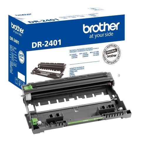 Bęben Brother czarny DR2401=DR-2401, 12000 str. Bęben Brother czarny DR2401=DR-2401, 12000 str.