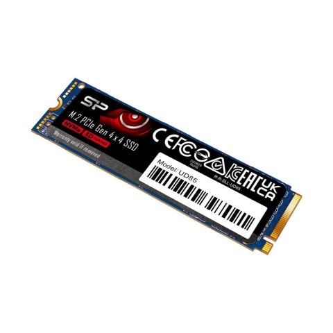 Dysk SSD Silicon Power UD85 250GB M.2 PCIe NVMe Gen4x4 NVMe 1.4 3300/1300 MB/s Dysk SSD Silicon Power UD85 250GB M.2 PCIe NVMe Gen4x4 NVMe 1.4 3300/1300 MB/s