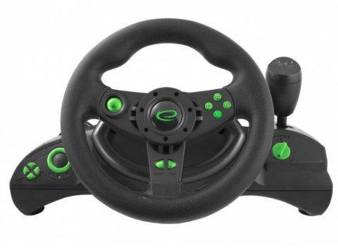 Kierownica Esperanza Nitro EGW102 (PC, PS3; kolor czarny) Kierownica Esperanza Nitro EGW102 (PC, PS3; kolor czarny)