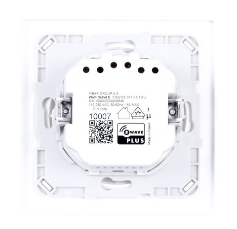 FIBARO Inteligentne gniazdko Walli Outlet type E FGWOE-011 FIBARO Inteligentne gniazdko Walli Outlet type E FGWOE-011