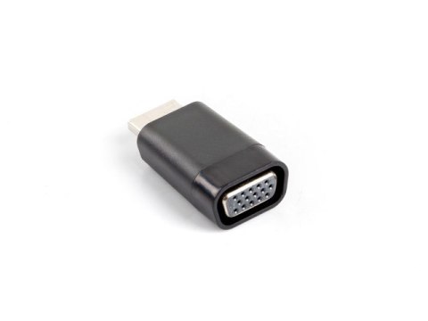 Adapter Lanberg AD-0016-BK (HDMI M - D-Sub (VGA) F; kolor czarny) Adapter Lanberg AD-0016-BK (HDMI M - D-Sub (VGA) F; kolor czarny)