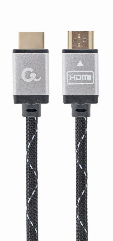 Kabel GEMBIRD Seria select plus CCB-HDMIL-2M (HDMI M - HDMI M; 2m; kolor czarny) Kabel GEMBIRD Seria select plus CCB-HDMIL-2M (HDMI M - HDMI M; 2m; kolor czarny)