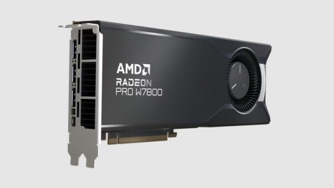 Karta graficzna AMD Radeon Pro W7800 32GB GDDR6 with ECC, 3x DisplayPort 2.1 , 1x Mini-DisplayPort 2.1, 260W, PCI Gen4 x16 Karta graficzna AMD Radeon Pro W7800 32GB GDDR6 with ECC, 3x DisplayPort 2.1 , 1x Mini-DisplayPort 2.1, 260W, PCI Gen4 x16