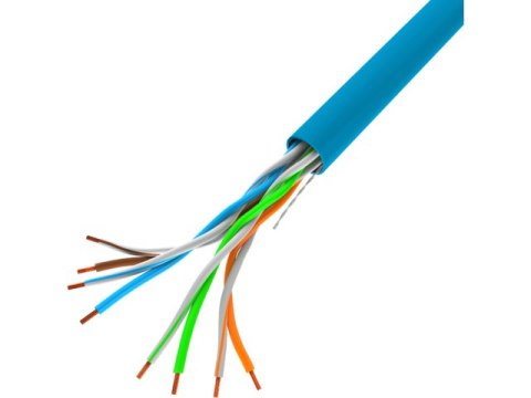 LANBERG KABEL LAN UTP 100MB/S 305M DRUT CCA NIEBIESKI LANBERG KABEL LAN UTP 100MB/S 305M DRUT CCA NIEBIESKI