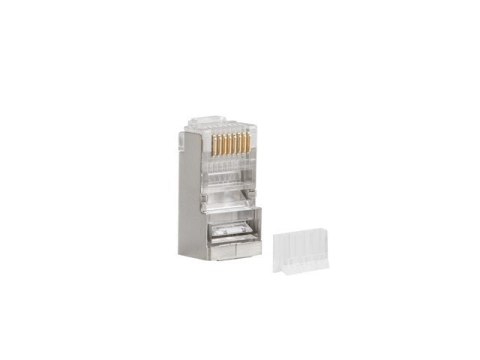 LANBERG WTYK SIECIOWY RJ45 (8P8C) KAT.6 FTP (100SZT) Z PROWADNICĄ DO LINKI I DRUTU LANBERG WTYK SIECIOWY RJ45 (8P8C) KAT.6 FTP (100SZT) Z PROWADNICĄ DO LINKI I DRUTU
