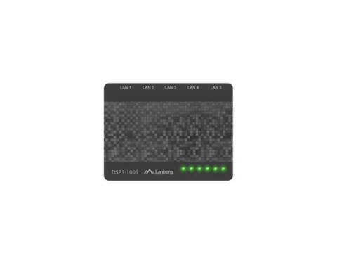 Switch Lanberg DSP1-1005 (5x 10/100/1000Mbps) Switch Lanberg DSP1-1005 (5x 10/100/1000Mbps)