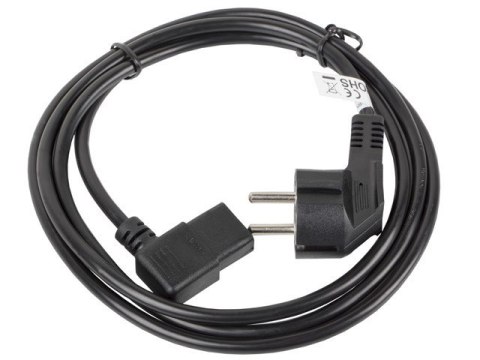 Kabel Lanberg CA-C13C-12CC-0018-BK (C13 / IEC C13 / IEC 320 C13 F - Schuko M; 1,8m; kolor czarny) Kabel Lanberg CA-C13C-12CC-0018-BK (C13 / IEC C13 / IEC 320 C13 F - Schuko M; 1,8m; kolor czarny)