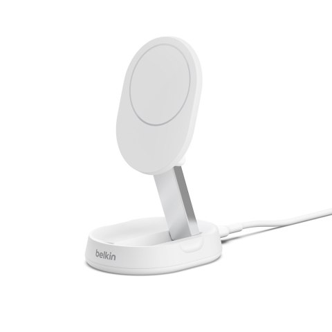 Ładowarka bezprzewodowa Belkin BoostCharge Pro Convertible Magnetic Wireless Charging Stand with Qi2 15W White Ładowarka bezprzewodowa Belkin BoostCharge Pro Convertible Magnetic Wireless Charging Stand with Qi2 15W White