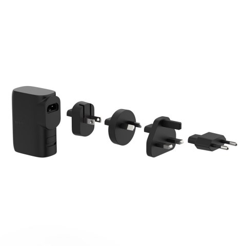 Ładowarka z Powerbankiem Belkin BoostCharge Hybrid Wall Charger 25W + Power Bank 5K + Travel Adapter Kit 1xUSB-A + 1xUSB-C PD3.0 Ładowarka z Powerbankiem Belkin BoostCharge Hybrid Wall Charger 25W + Power Bank 5K + Travel Adapter Kit 1xUSB-A + 1xUSB-C PD3.0