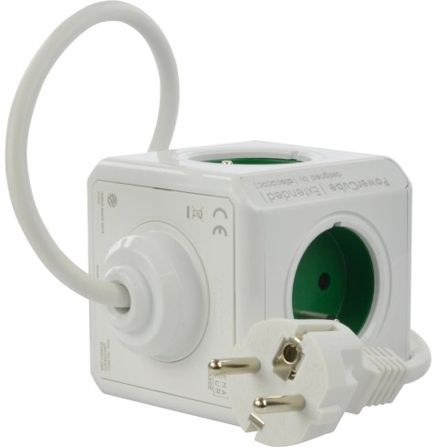 Przedłużacz allocacoc PowerCube Extended 2300GN/FREXPC (1,5m; kolor zielony)