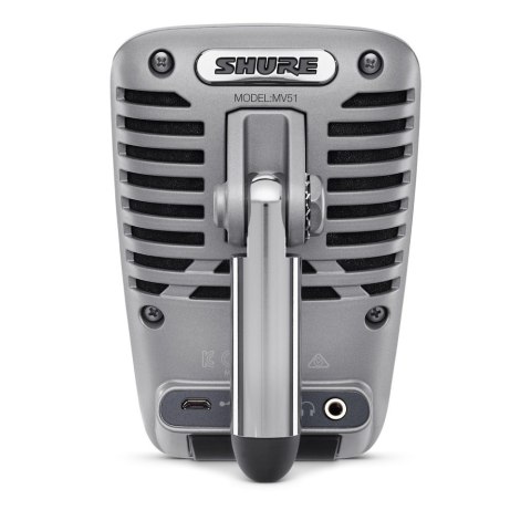 Shure MV51/A - Cyfrowy mikrofon pojemnościowy Shure MV51/A - Cyfrowy mikrofon pojemnościowy