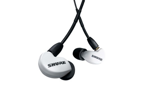 Shure SE215DYWH+UNI-EFS - Słuchawki douszne AONIC215 z pojedynczym przetwornikiem i kablem 3.5mm (białe) Shure SE215DYWH+UNI-EFS - Słuchawki douszne AONIC215 z pojedynczym przetwornikiem i kablem 3.5mm (białe)