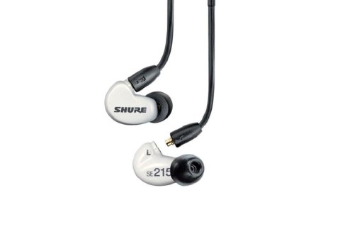 Shure SE215DYWH+UNI-EFS - Słuchawki douszne AONIC215 z pojedynczym przetwornikiem i kablem 3.5mm (białe) Shure SE215DYWH+UNI-EFS - Słuchawki douszne AONIC215 z pojedynczym przetwornikiem i kablem 3.5mm (białe)