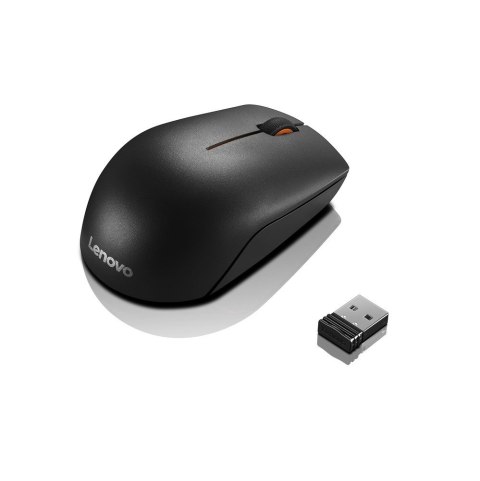 Mysz Lenovo 300 Wireless Compact Mouse GX30K79401 (optyczna; 1000 DPI; kolor czarny) Mysz Lenovo 300 Wireless Compact Mouse GX30K79401 (optyczna; 1000 DPI; kolor czarny)