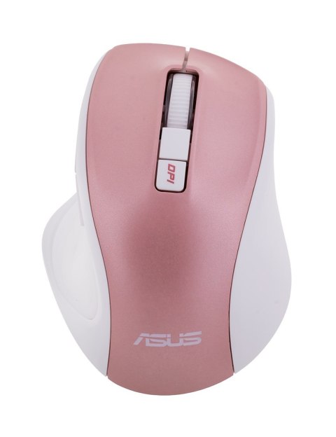 Mysz Asus Silent Wireless Mouse Rose Gold MW202 bezprzewodowa różowo-złota
