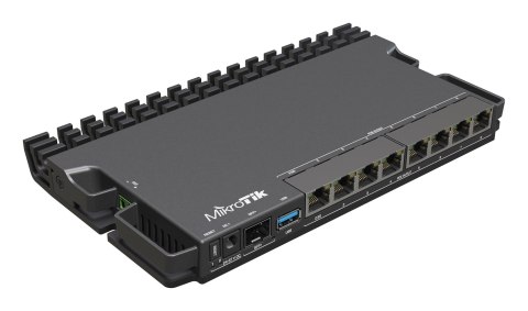 Router Mikrotik RB5009UPr+S+IN Total Ethernet Ports:9; Architecture:ARM 64bit; CPU core:4 Router Mikrotik RB5009UPr+S+IN Total Ethernet Ports:9; Architecture:ARM 64bit; CPU core:4