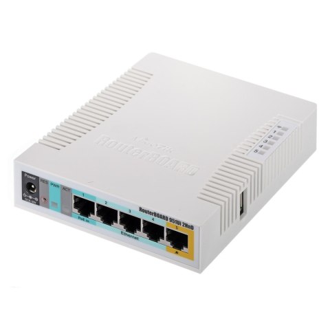 Router WiFi 4 Mikrotik RB951Ui-2HnD 2,4GHz(2x2) 5p Router WiFi 4 Mikrotik RB951Ui-2HnD 2,4GHz(2x2) 5p