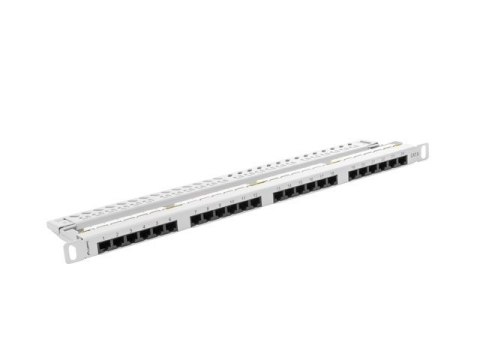 Patchcord Lanberg PPU6-0024-S (0.5U; kat. 6; 24xRJ-45) Patchcord Lanberg PPU6-0024-S (0.5U; kat. 6; 24xRJ-45)