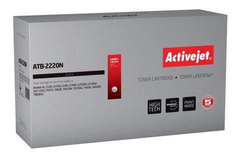 Activejet ATB-2220N Toner (zamiennik Brother TN-2220, TN2220/TN-2010, TN2010; Supreme; 2600 stron; czarny) Activejet ATB-2220N Toner (zamiennik Brother TN-2220, TN2220/TN-2010, TN2010; Supreme; 2600 stron; czarny)