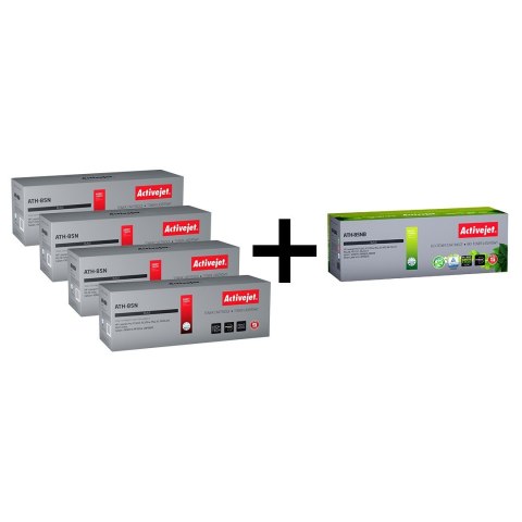 4 x Activejet toner do HP 85A CE285A new ATH-85N + ATH-85NB BIO za 1zł! 4 x Activejet toner do HP 85A CE285A new ATH-85N + ATH-85NB BIO za 1zł!