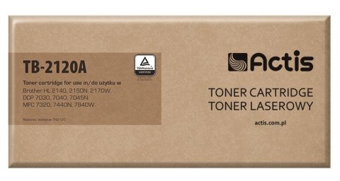Actis TB-2120A Toner (zamiennik Brother TN-2120, TN2120; Standard; 2600 stron; czarny) Actis TB-2120A Toner (zamiennik Brother TN-2120, TN2120; Standard; 2600 stron; czarny)