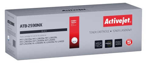Activejet ATB-2590NX Toner (zamiennik Brother TN2590XL; Supreme; 3000 stron; czarny) Activejet ATB-2590NX Toner (zamiennik Brother TN2590XL; Supreme; 3000 stron; czarny)