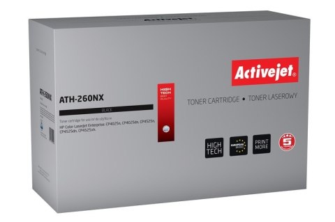 Activejet ATH-260NX Toner (zamiennik HP 649X CE260X; Supreme; 17000 stron; czarny) Activejet ATH-260NX Toner (zamiennik HP 649X CE260X; Supreme; 17000 stron; czarny)