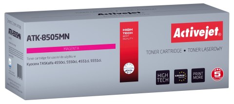 Activejet ATK-8505MN Toner (zamiennik Kyocera TK-8505M; Supreme; 20000 stron; purpurowy) Activejet ATK-8505MN Toner (zamiennik Kyocera TK-8505M; Supreme; 20000 stron; purpurowy)