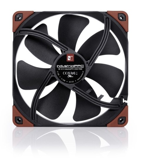 Went. NOCTUA 140mm NF-A14 IndustrialPPC-2000 PWM