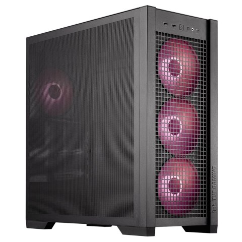 Obudowa Asus TUF GAMING GT302 TG ARGB BLACK Obudowa Asus TUF GAMING GT302 TG ARGB BLACK
