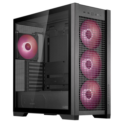 Obudowa Asus TUF GAMING GT302 TG ARGB BLACK Obudowa Asus TUF GAMING GT302 TG ARGB BLACK