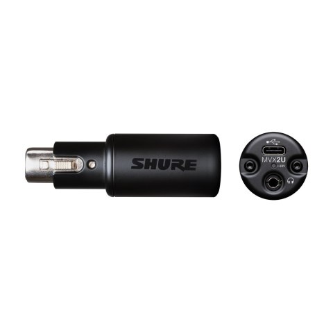 Shure MVX2U - Adapter sygnału XLR-USB Shure MVX2U - Adapter sygnału XLR-USB