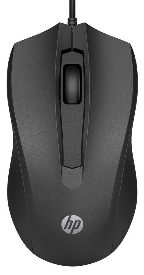 Mysz HP Wired Mouse 100 przewodowa czarna 6VY96AA Mysz HP Wired Mouse 100 przewodowa czarna 6VY96AA