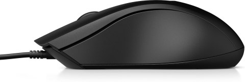 Mysz HP Wired Mouse 100 przewodowa czarna 6VY96AA Mysz HP Wired Mouse 100 przewodowa czarna 6VY96AA