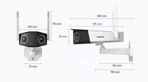 Kamera IP REOLINK Duo-Series-W730 Kamera IP REOLINK Duo-Series-W730