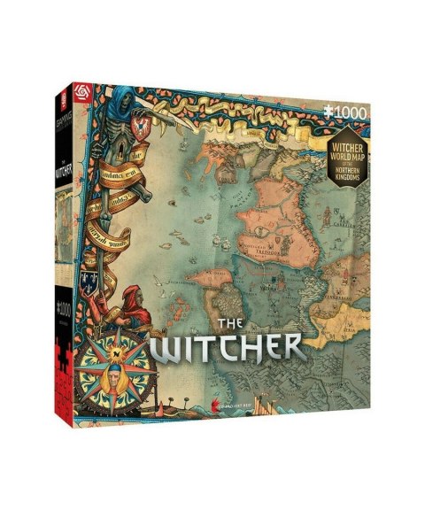 Puzzle Good Loot Gaming 1000 The Witcher: The Northern Kingdoms Puzzle Good Loot Gaming 1000 The Witcher: The Northern Kingdoms