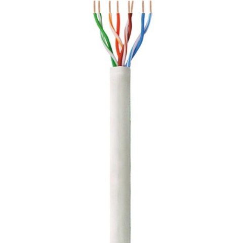 TECHLY SKRĘTKA U/UTP CAT6 DRUT 305M CCA SZARA ITP6-CCA-305-GY TECHLY SKRĘTKA U/UTP CAT6 DRUT 305M CCA SZARA ITP6-CCA-305-GY