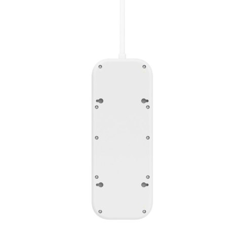 Listwa zasilająca Belkin Power Surge 6-PORT + 1xUSB-A +1xUSB-C 2.4A PD 650J 2m White Schuko Listwa zasilająca Belkin Power Surge 6-PORT + 1xUSB-A +1xUSB-C 2.4A PD 650J 2m White Schuko