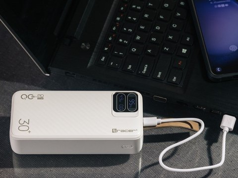 TRACER POWERBANK BLAZE 30000MAH 65W BIAŁY TRACER POWERBANK BLAZE 30000MAH 65W BIAŁY