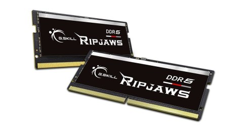 G.SKILL RIPJAWS SO-DIMM DDR5 2X32GB 4800MHZ CL40-39 1,1V F5-4800S4039A32GX2-RS G.SKILL RIPJAWS SO-DIMM DDR5 2X32GB 4800MHZ CL40-39 1,1V F5-4800S4039A32GX2-RS