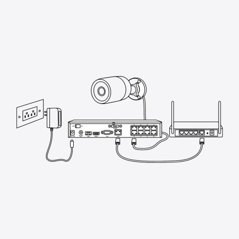 Kamera IP Reolink P330 Biała (RLC-810A-Biała)