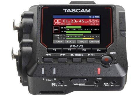 Tascam FR-AV2 - Przenośny rejestrator dźwięku Tascam FR-AV2 - Przenośny rejestrator dźwięku