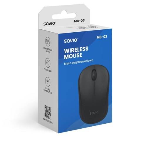 SAVIO MYSZ BEZPRZEWODOWA MB-03 SAVIO MYSZ BEZPRZEWODOWA MB-03