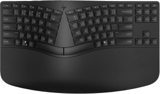 HP Klawiatura ergonomiczna bezprzewodowa + numeryczna 965 7E756AA czarna