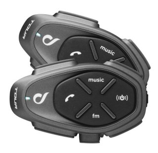 Intercom motocyklowy INTERPHONE TOUR HD, komplet na 2 kaski