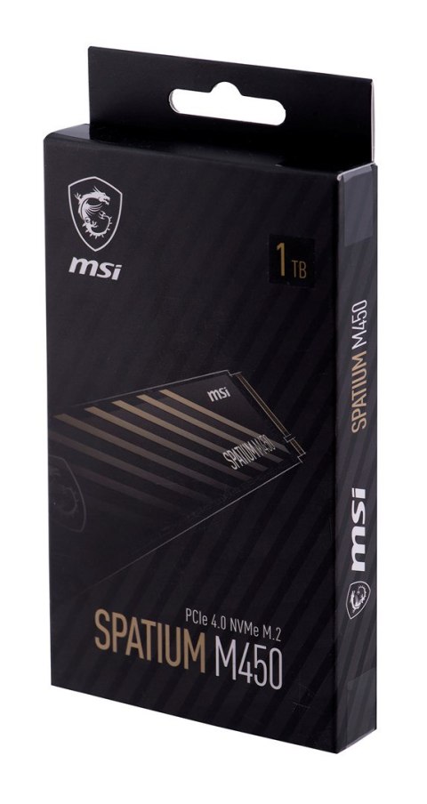 Dysk SSD MSI SPATIUM M450 PCIe 4.0 NVMe M.2 1TB Dysk SSD MSI SPATIUM M450 PCIe 4.0 NVMe M.2 1TB